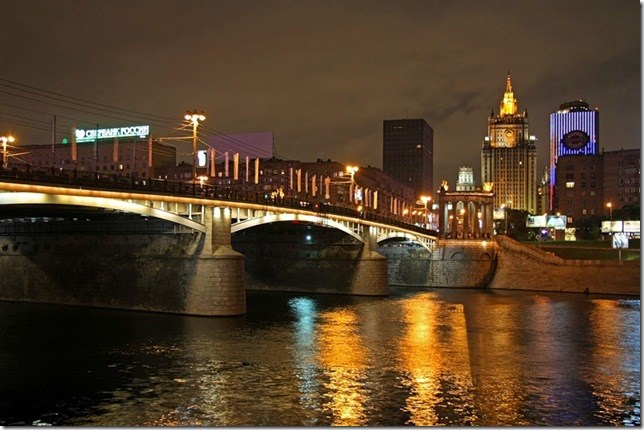 Бородинский мост. Москва