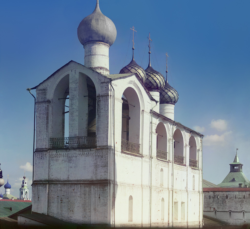 Ростов Великий. Колокольня Кремля (построена Митрополитом Ионою). 1911 год.