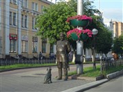 Калуга. Памятник городовому