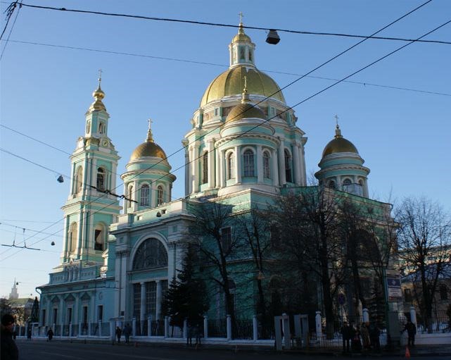 Богоявленский собор в Елохове. Москва