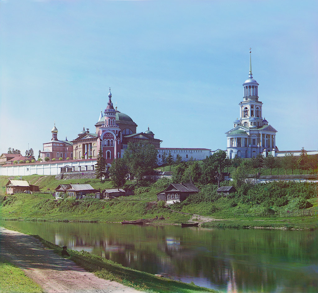Торжок. Борисоглебский мужской монастырь. 1910 год.