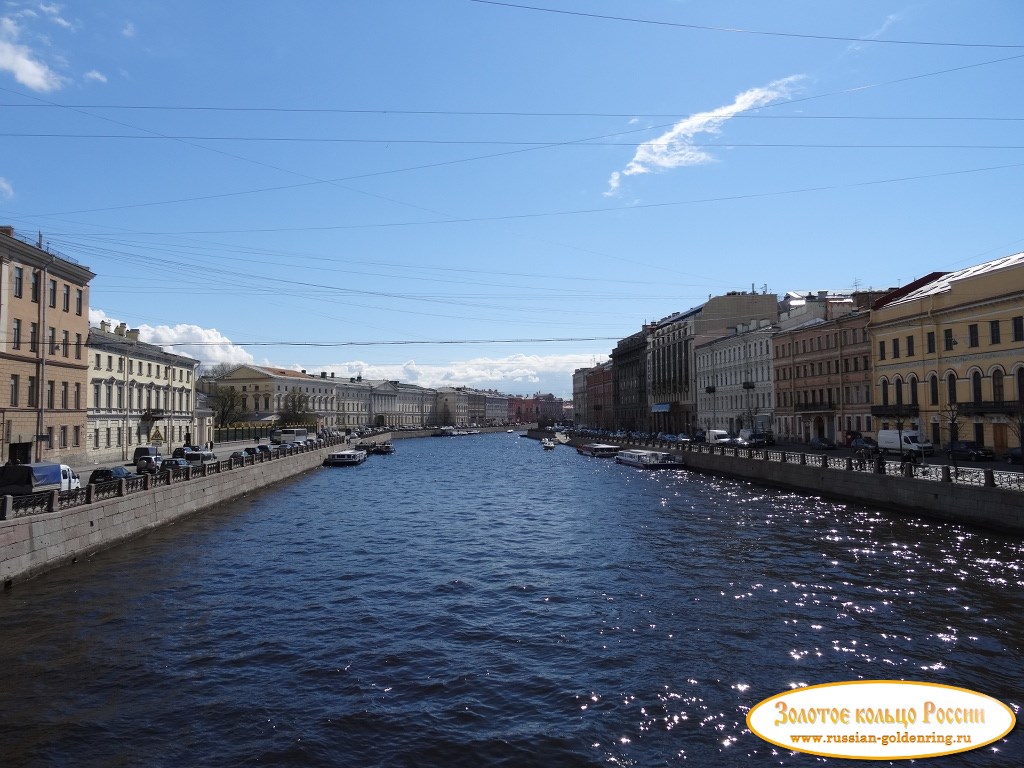 Река Фонтанка. Санкт-Петербург