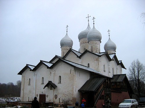 Церковь Бориса и Глеба в Плотниках. Великий Новгород
