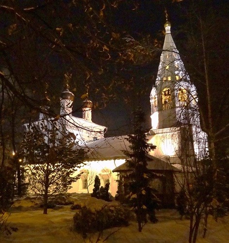 Церковь Спаса Преображения на Песках. Москва