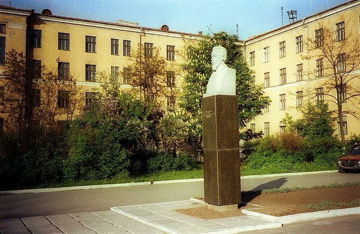 Памятник А. С. Попову. Рязань