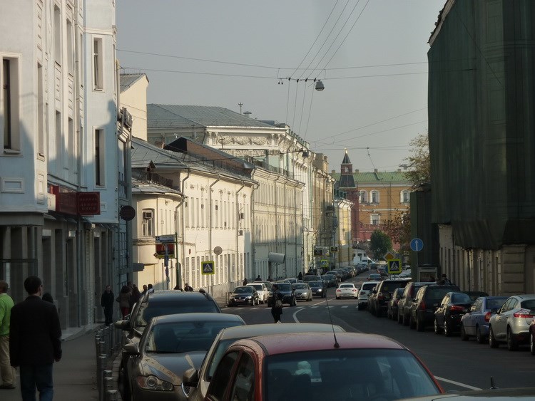 Исторический район улицы Большая Никитская. Москва