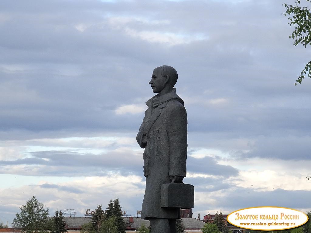 Памятник Николаю Рубцову. Вологда