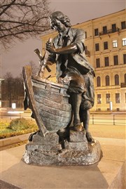 Санкт-Петербург. Скульптура Царь-плотник