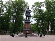 Санкт-Петербург. Памятник Петру I в Кронштадте