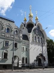 Москва. Храм  в честь Собора Дивеевских святых