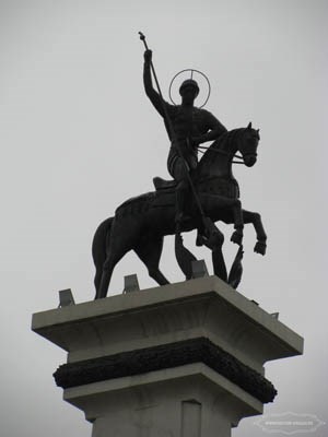 Памятник Георгию Победоносцу. Рязань