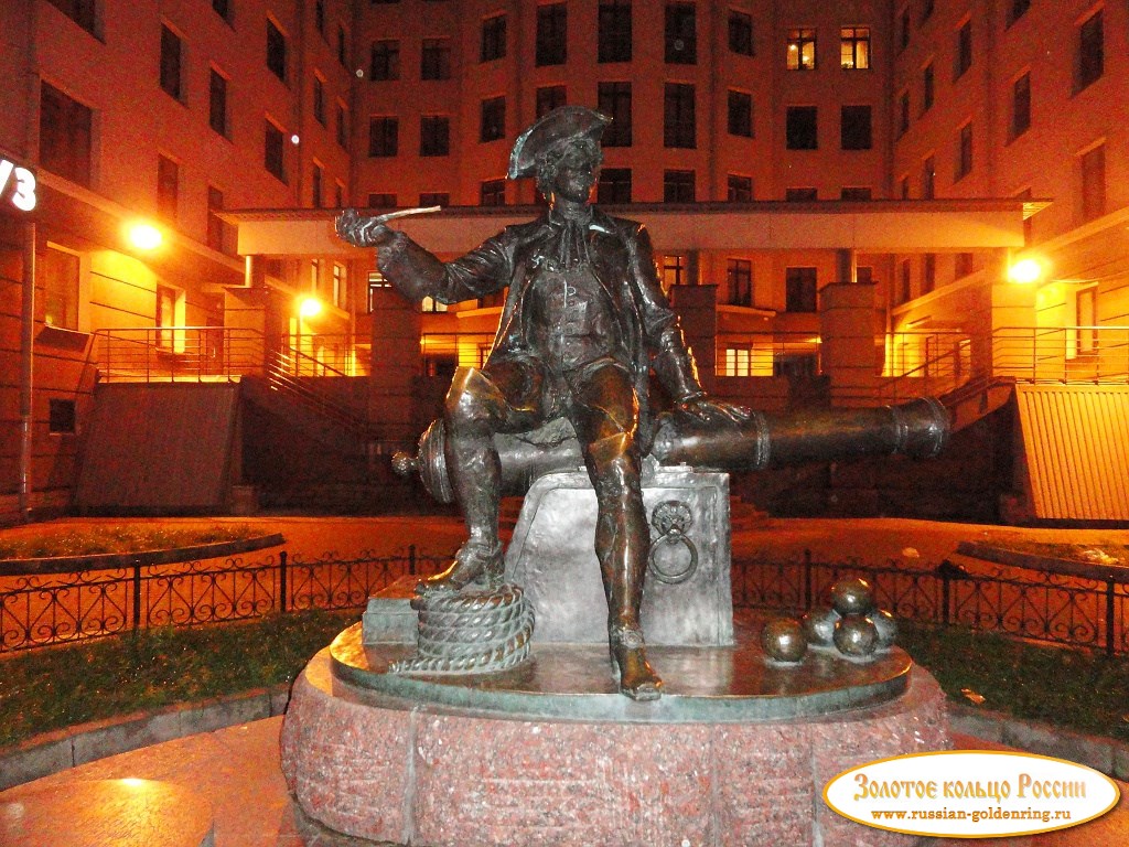 Памятник Василию Корчмину. Санкт-Петербург