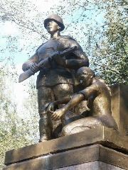 Приозерск. Памятник защитникам Карельского перешейка (в музее под открытым небом)