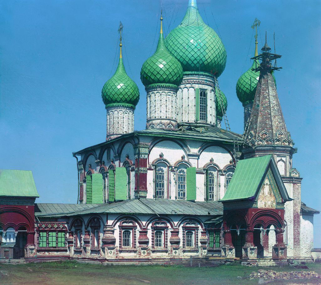Ярославль. Церковь Иоанна Златоуста с юго-запада. 1911 год.