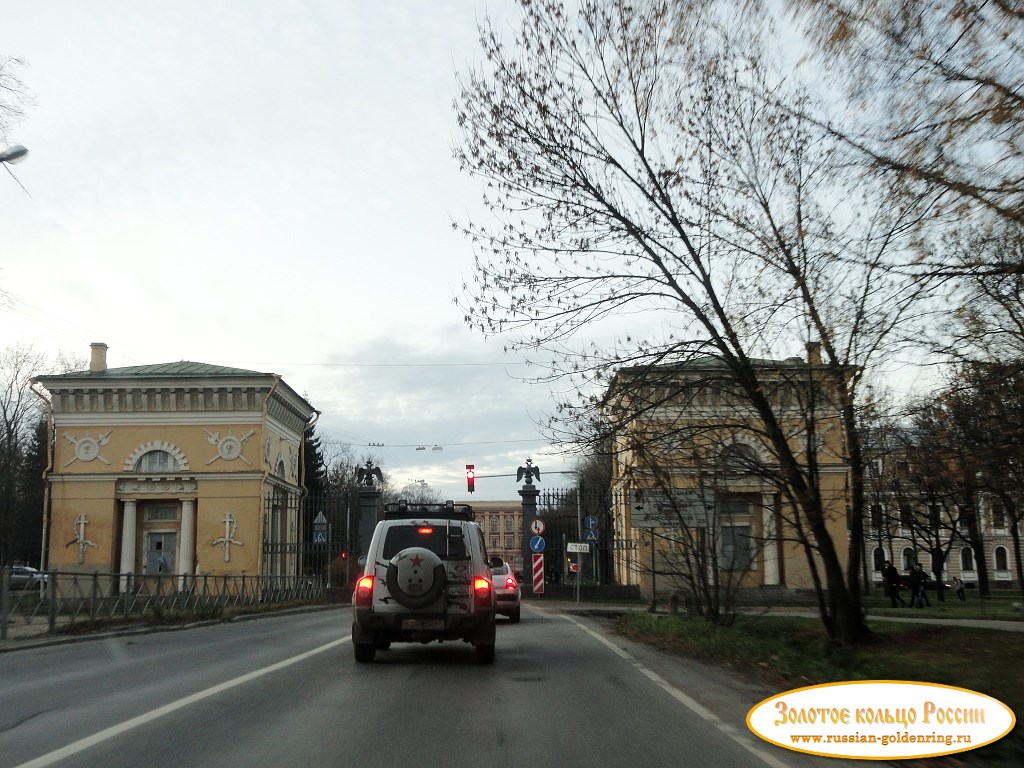 Московские ворота Царского Села. Санкт-Петербург